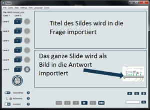 PowerPoint geöffnet PowerPoint geladen